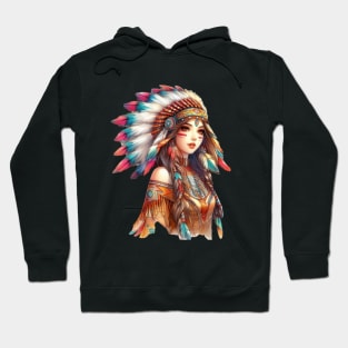 Native American, Beauty, Earth | Catsie Cat Hoodie